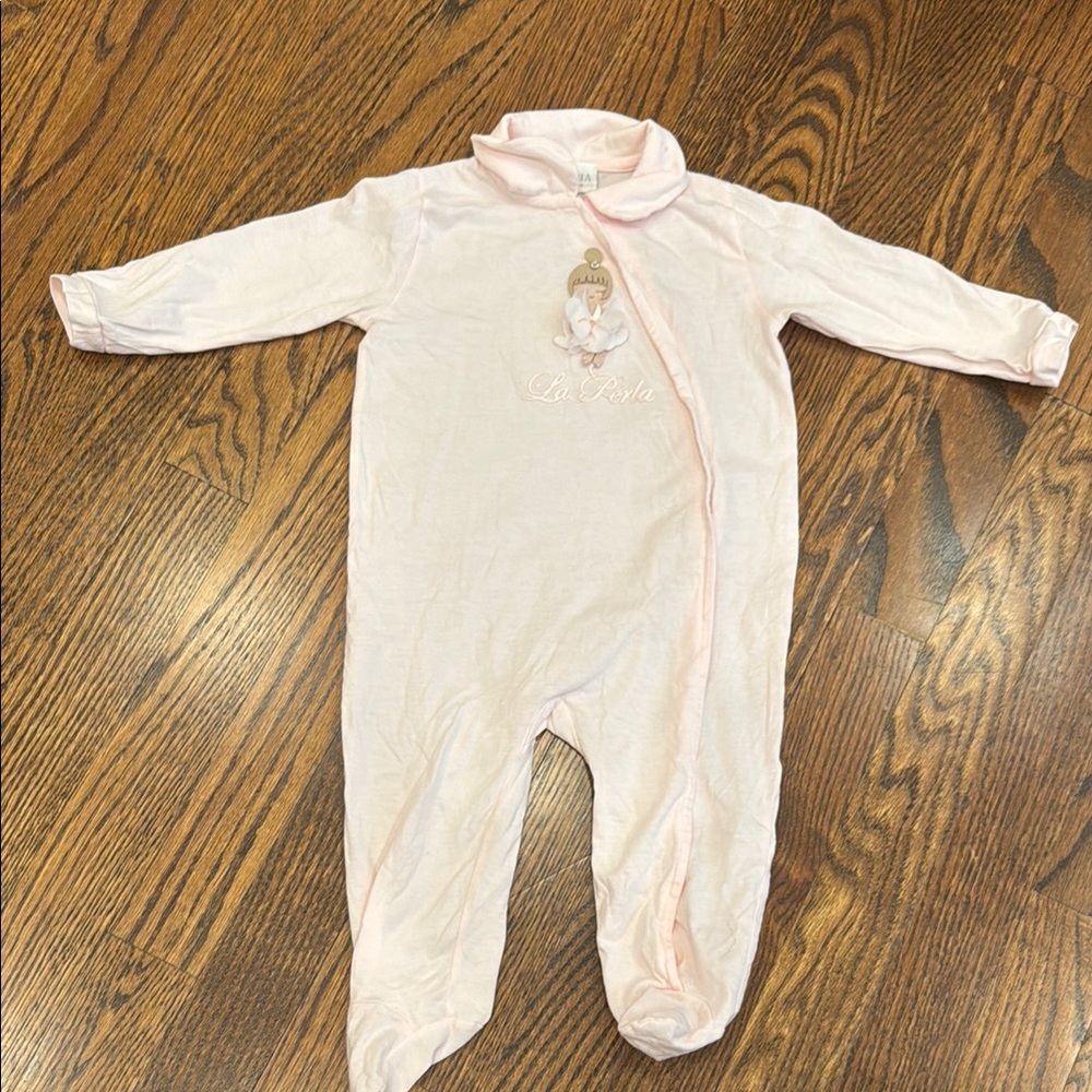 Baby pink onesie by La Perla Kids